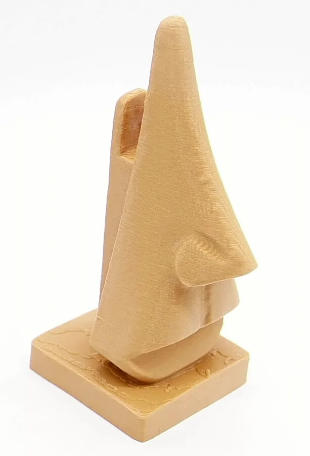 Nose Statue Eyeglass Holder Wood Color Nose Sunglasses Spectacle Display Stand 2